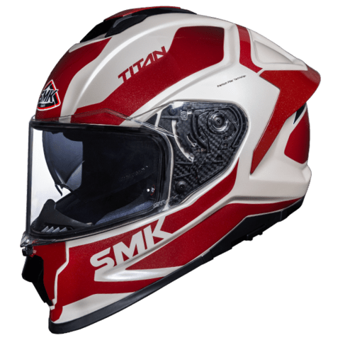 Destination Moto SMK Titan Arok GL131 Gloss White Red