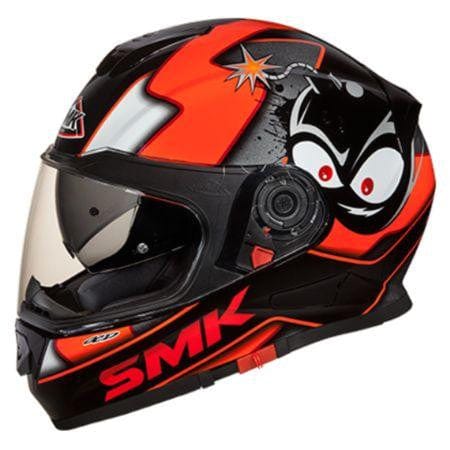 SMK Twister Cartoon Black-Orange 271 - Destination Moto