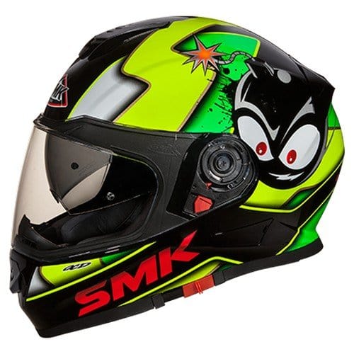 SMK Twister Cartoon Black-Yellow 241 - Destination Moto