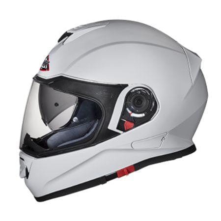 SMK Twister Unicolour Gloss White GL100 - Destination Moto