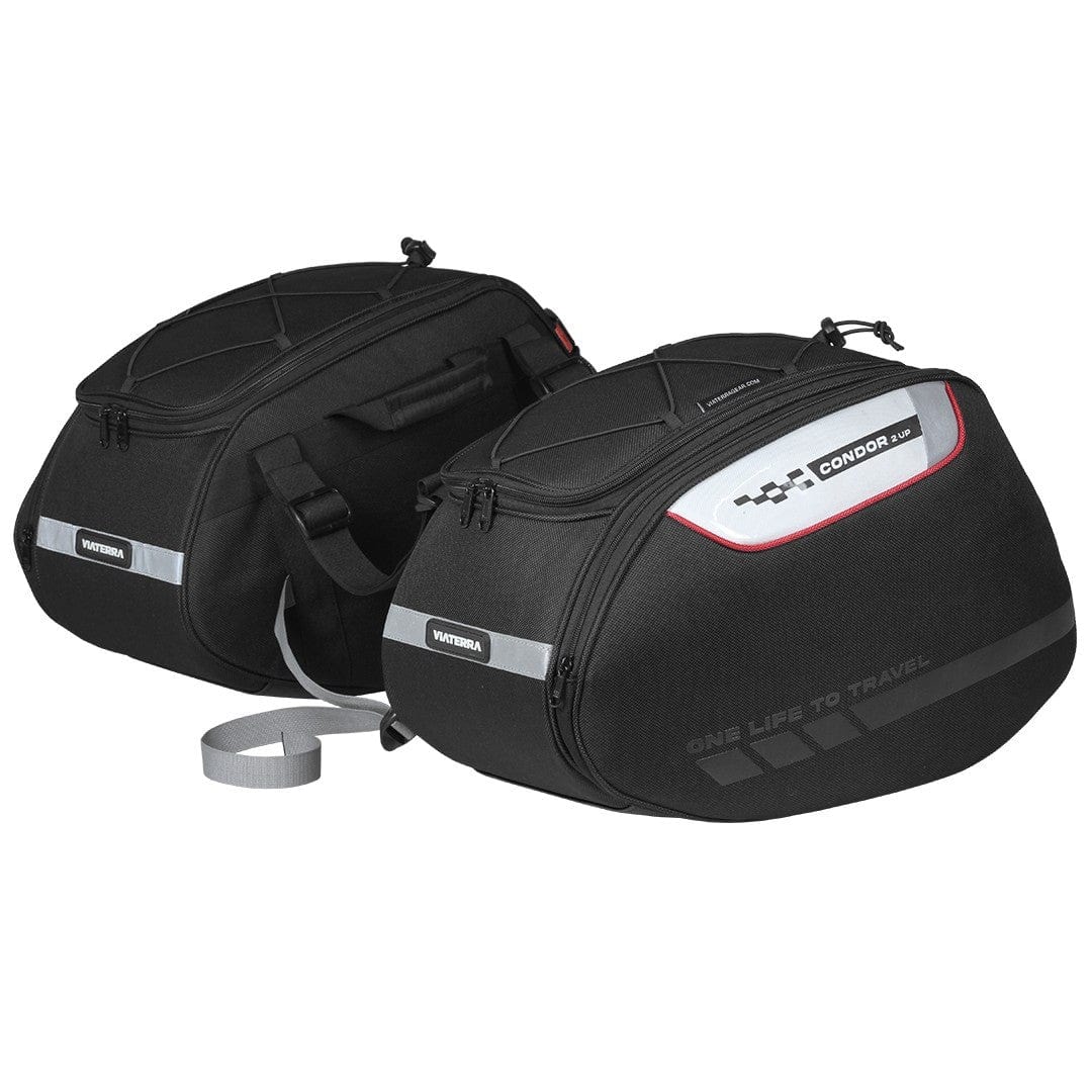 Destination Moto ViaTerra CONDOR 2UP 100% WATERPROOF SADDLEBAGS
