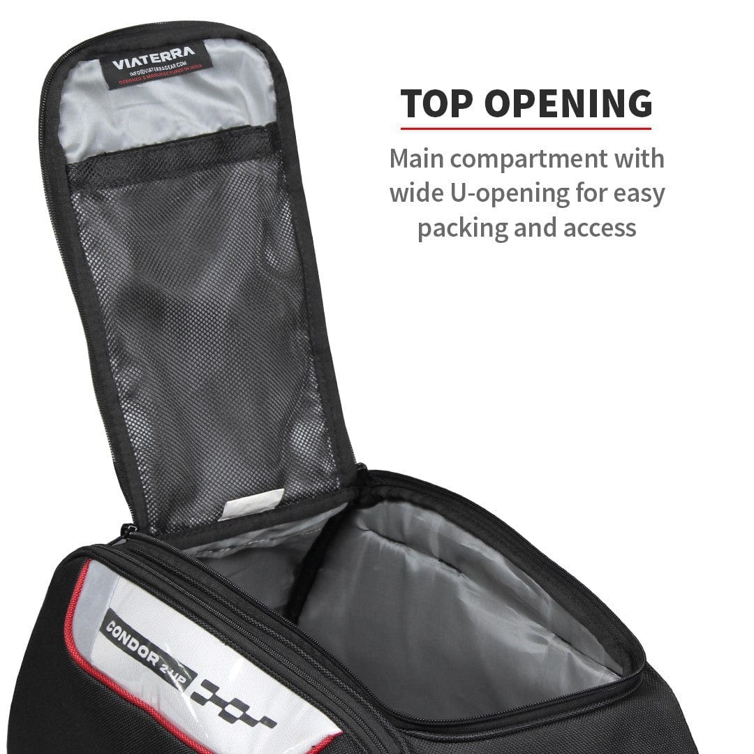 Destination Moto ViaTerra CONDOR 2UP 100% WATERPROOF SADDLEBAGS