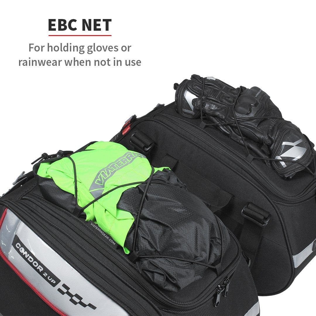 Destination Moto ViaTerra CONDOR 2UP 100% WATERPROOF SADDLEBAGS