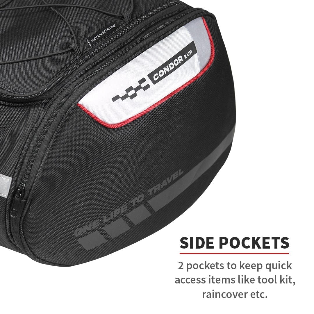 Destination Moto ViaTerra CONDOR 2UP 100% WATERPROOF SADDLEBAGS