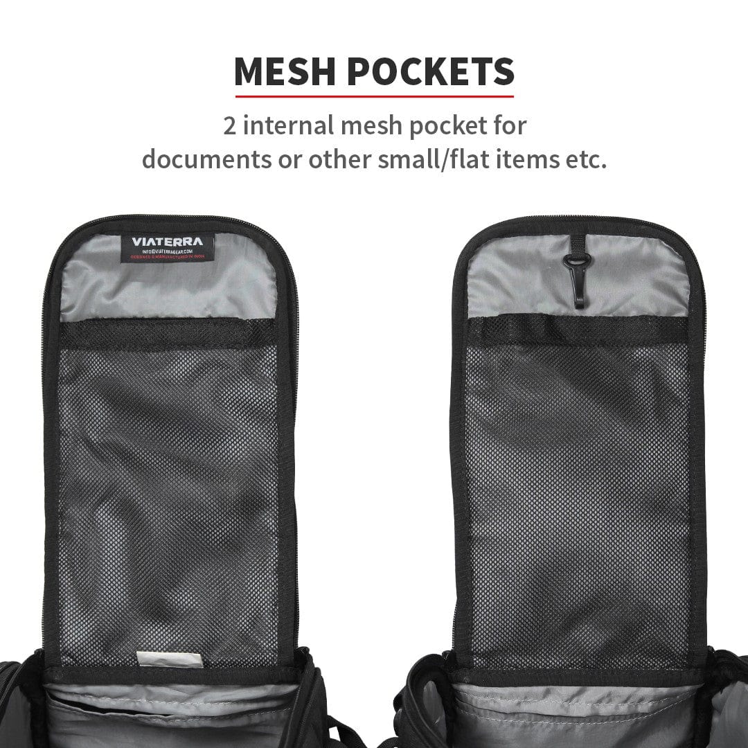 Destination Moto ViaTerra CONDOR 2UP 100% WATERPROOF SADDLEBAGS