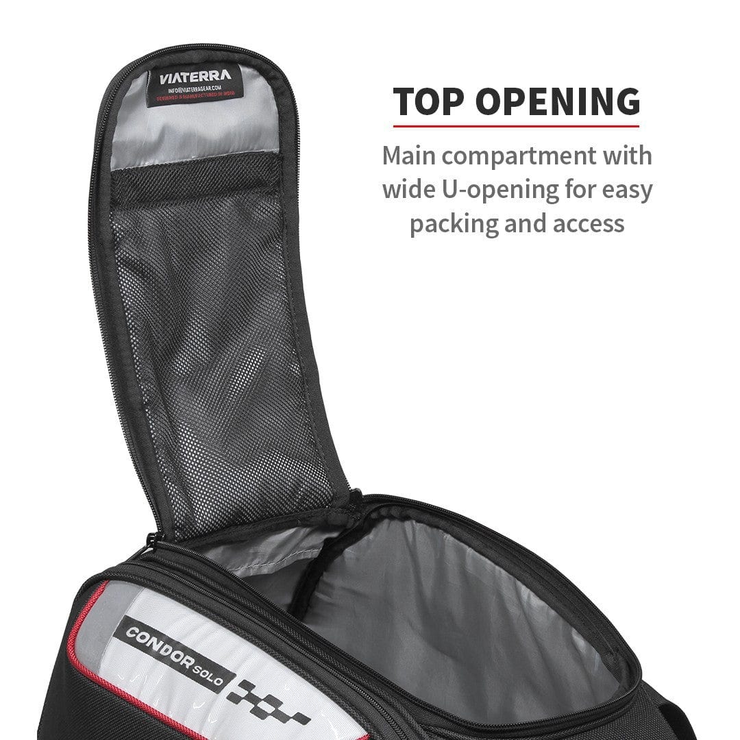 Destination Moto ViaTerra CONDOR SOLO 100% WATERPROOF SADDLEBAGS
