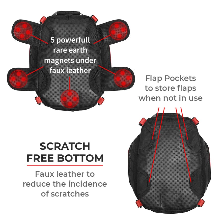 Destination Moto VIATERRA FLY MAGNETIC - MOTORCYCLE TANK BAG (MAGNET BASED)