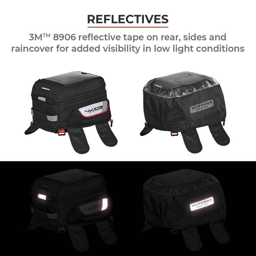 Destination Moto VIATERRA FLY MAGNETIC - MOTORCYCLE TANK BAG (MAGNET BASED)