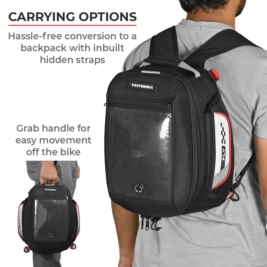 Destination Moto VIATERRA FLY MAGNETIC - MOTORCYCLE TANK BAG (MAGNET BASED)