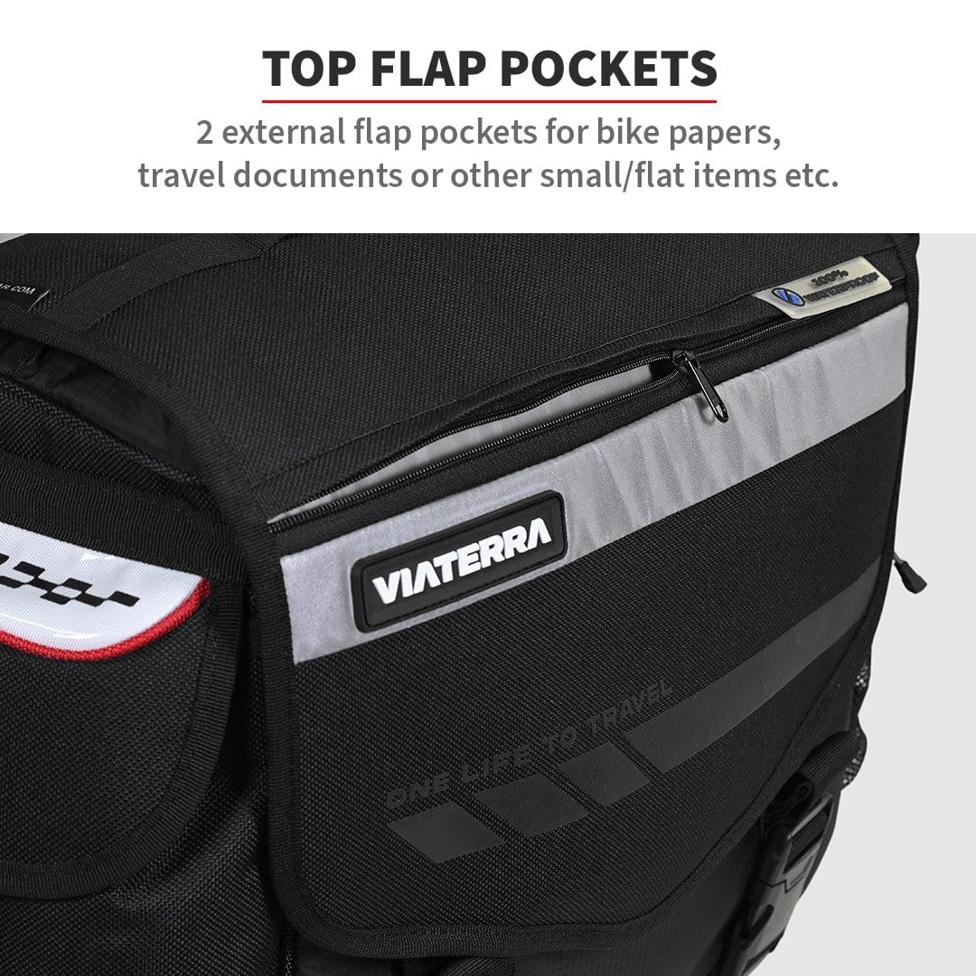 Destination Moto ViaTerra LEH 100% WATERPOOF SADDLEBAGS