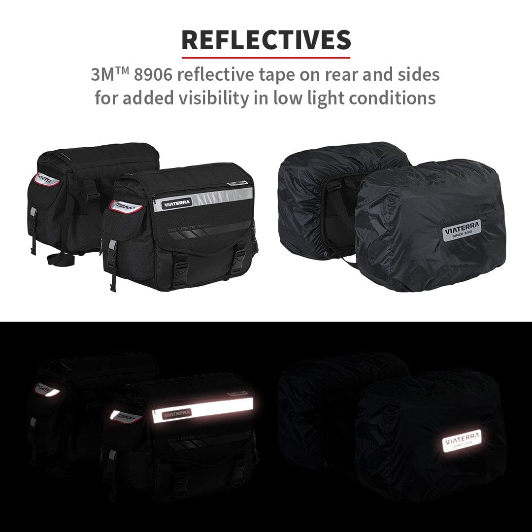 Destination Moto ViaTerra LEH 100% WATERPOOF SADDLEBAGS