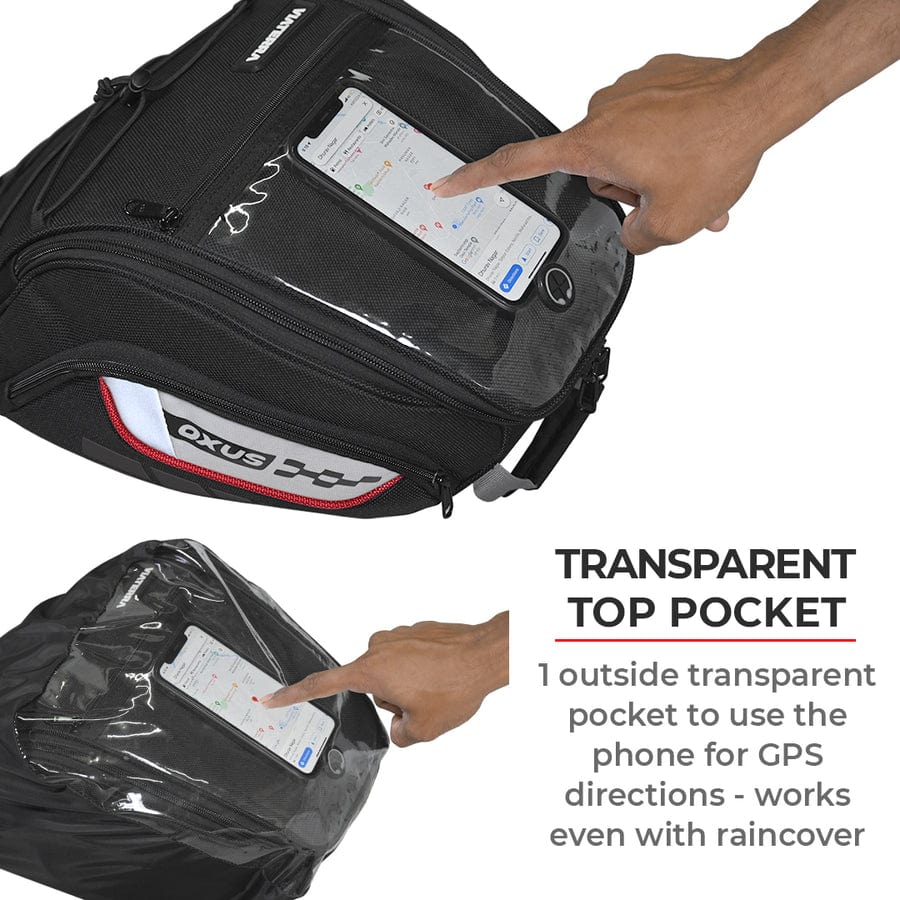 Destination Moto VIATERRA OXUS MAGNETIC MOTORCYCLE TANK BAG (MAGNET BASED)