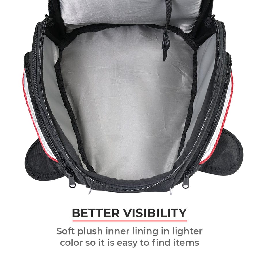 Destination Moto VIATERRA OXUS MAGNETIC MOTORCYCLE TANK BAG (MAGNET BASED)