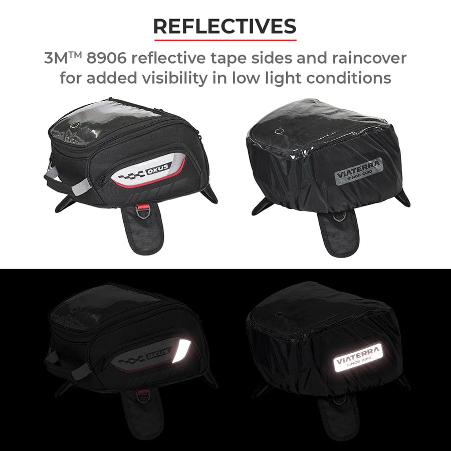 Destination Moto VIATERRA OXUS MAGNETIC MOTORCYCLE TANK BAG (MAGNET BASED)